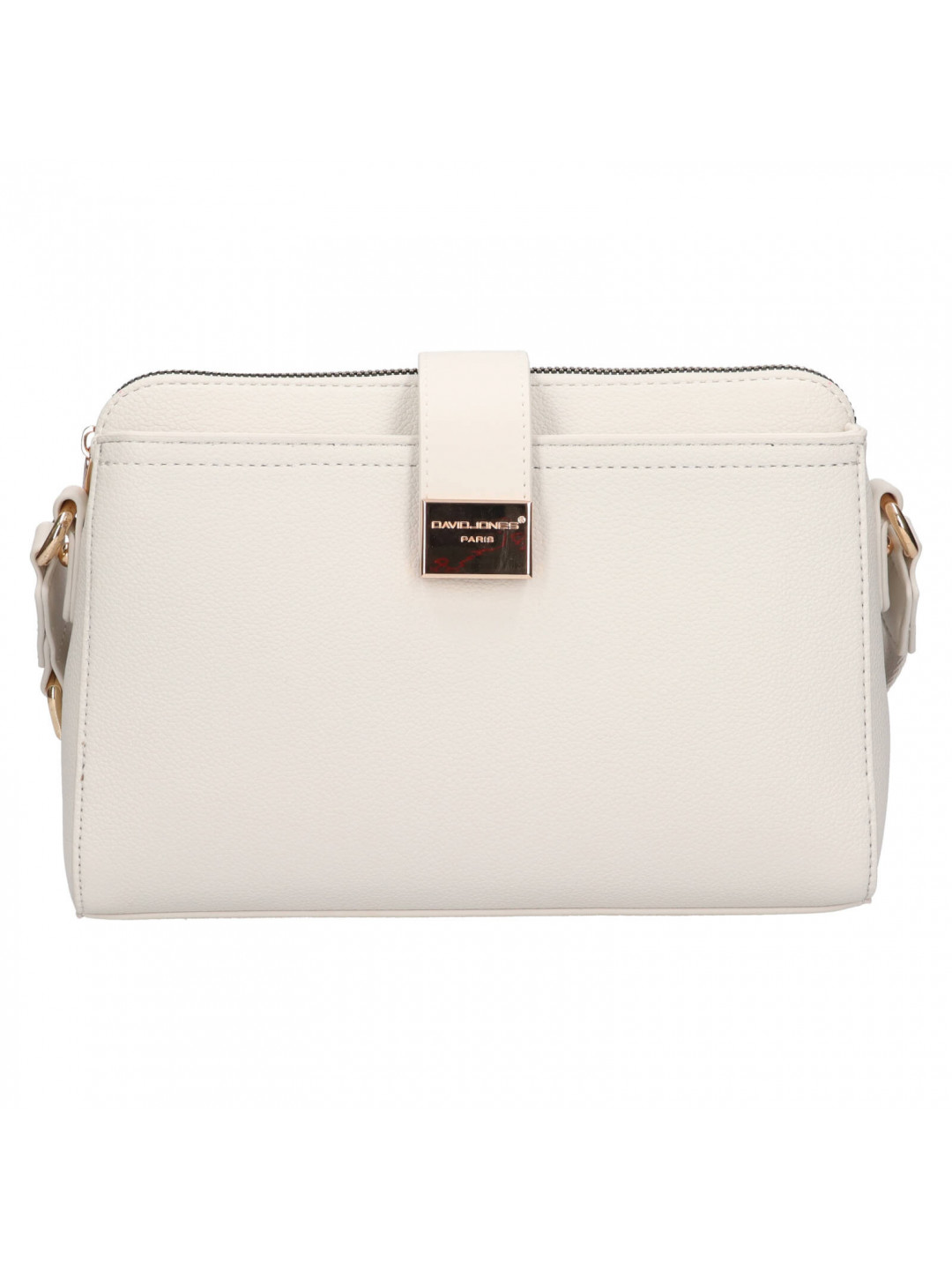 Dámská crossbody kabelka David Jones Minerva – krémová